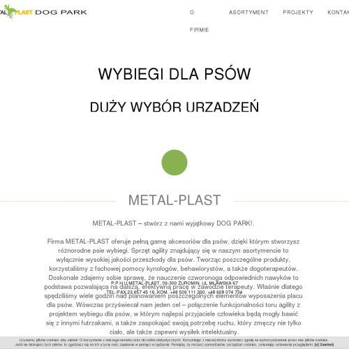 Projekt skweru dla psów