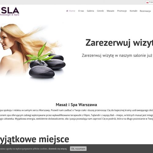 Warszawa - masaż kamieniami