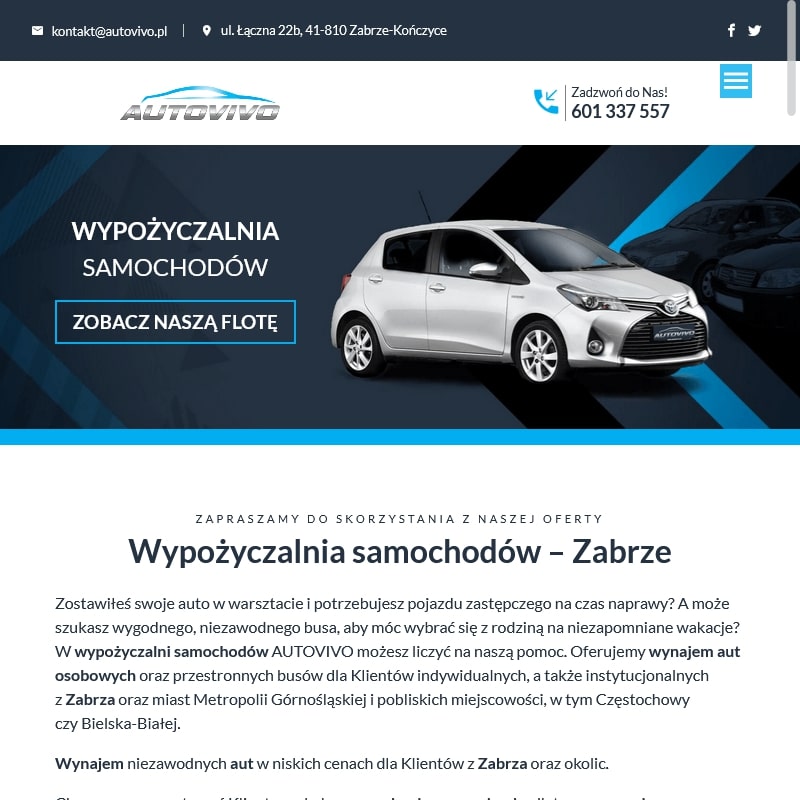Katowice - tania wypożyczalnia samochodów katowice lotnisko