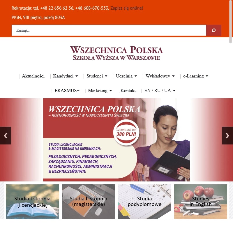 Informatyka podyplomowe w Warszawie