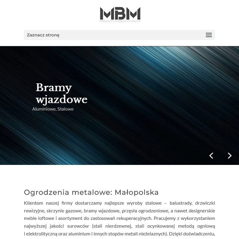 Bramy ogrodzenia małopolskie