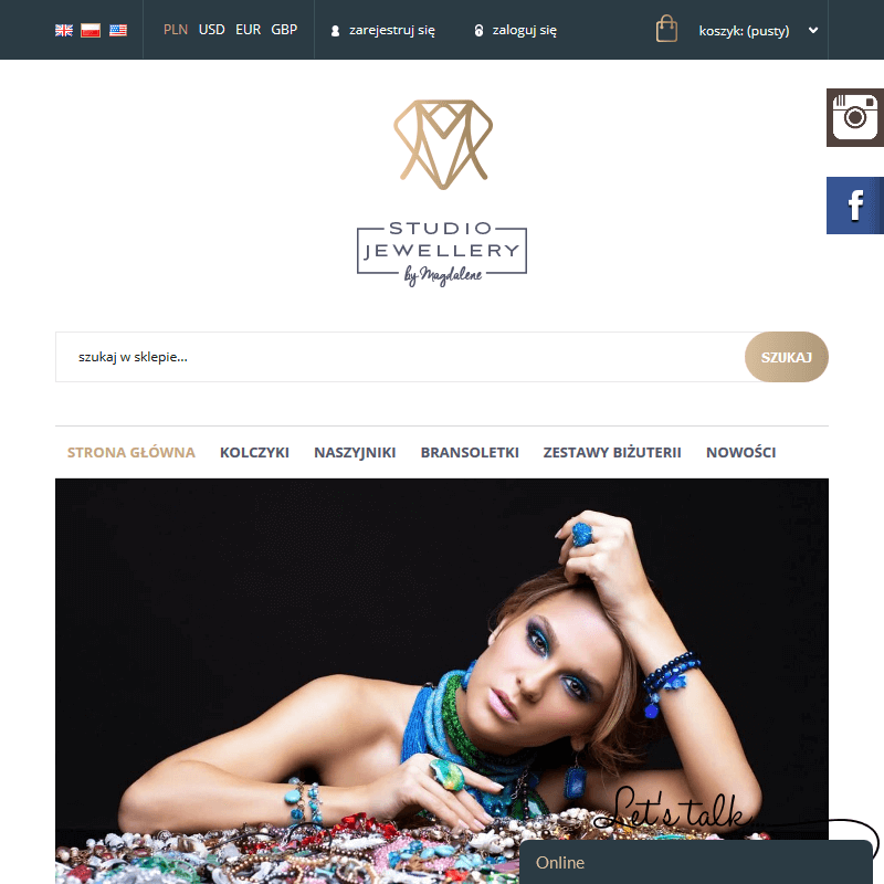 Elegancka biżuteria online - Inowrocław