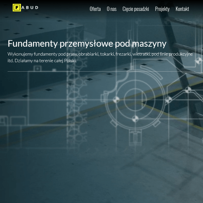 Fundamenty przemysłowe pod maszyny - Wrocław