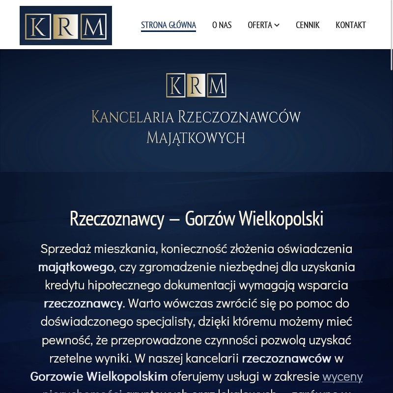 Rzeczoznawca majątkowy w Gorzowie Wielkopolskim