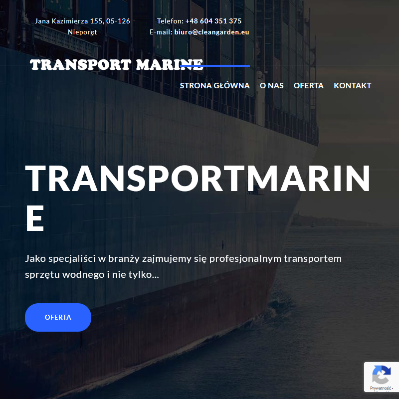 Motorówka transportowanie w Warszawie