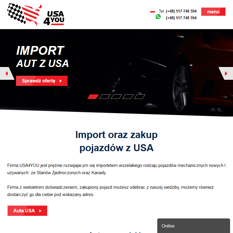 Importer samochodów stany